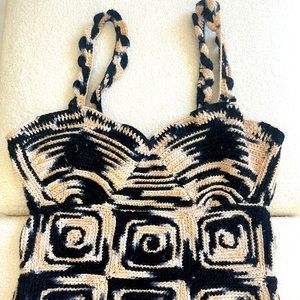 Ulla Johnson crochet knit tank size small